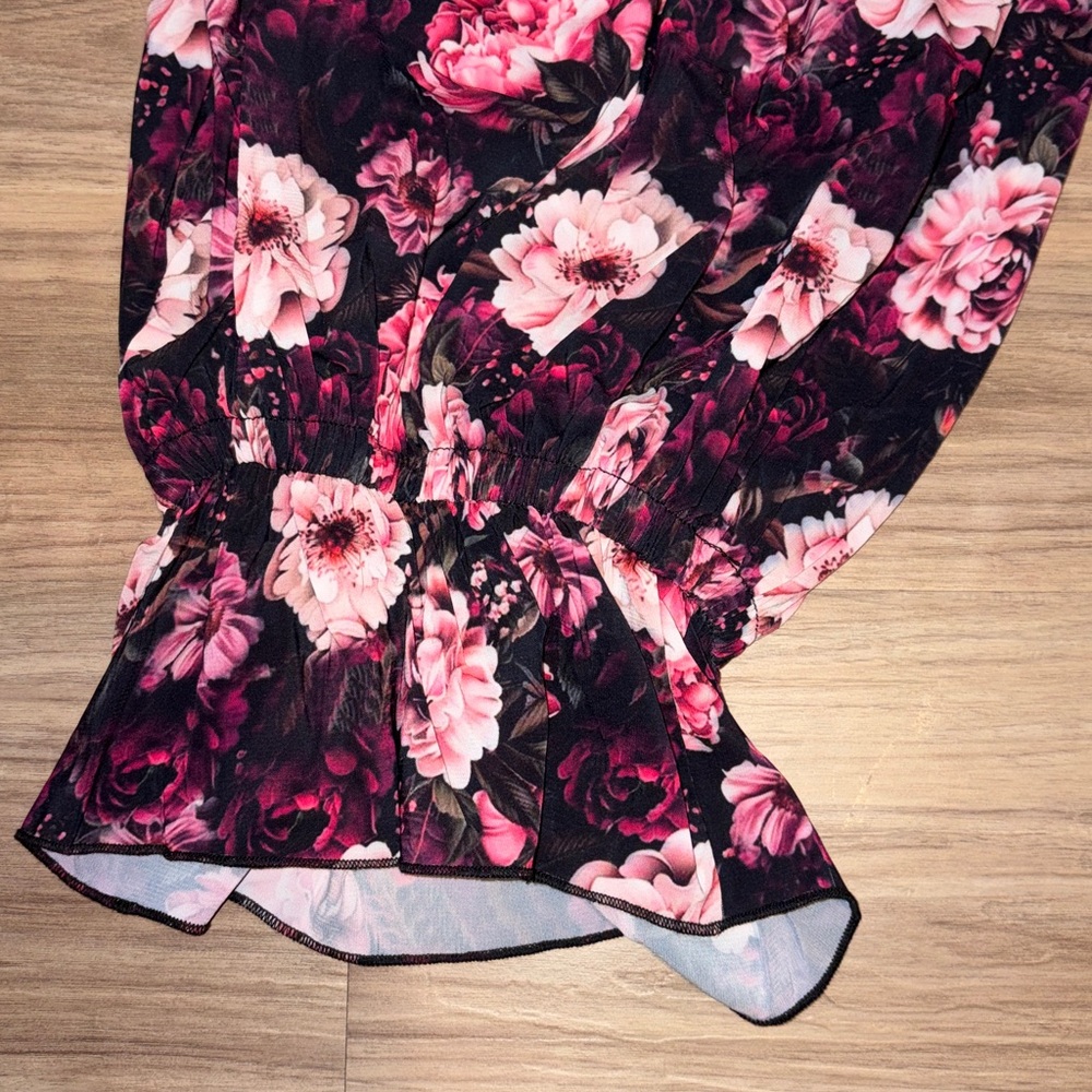 Floral Print Crepe Pants - Picture 4 of 6